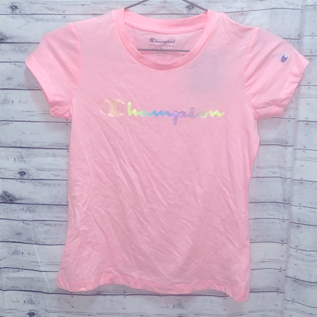 Nwt Rainbow Script Tee